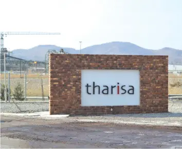  ??  ?? Tharisa was not previously involved in Zimbabwe due to political uncertaint­y in the country