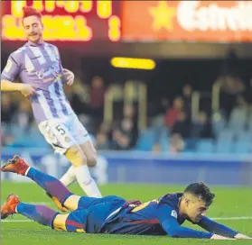  ?? FOTO: PEP MORATA ?? Jose Arnaiz volvió al Barça B, pero no consiguió cambiar la dinámica del equipo