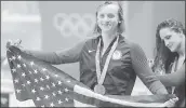  ?? MATT SLOCUM — THE ASSOCIATED PRESS ?? Swim star Katie Ledecky was selected sportswoma­n of the year by theWomen’s Sports Foundation.