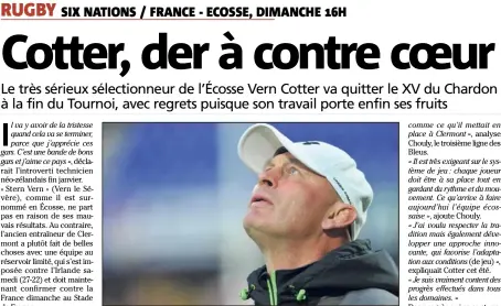  ?? (Photo AFP) ?? L’ancien coach de Clermont va retrouver le Top  et la France cet été. Il entraînera Montpellie­r.