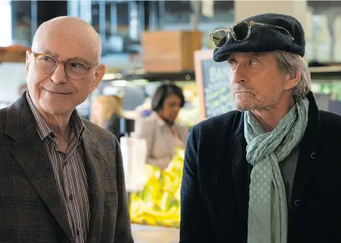  ?? — NETFLIX ?? The Kominsky Method features Michael Douglas and Alan Arkin as an acting coach and his agent.