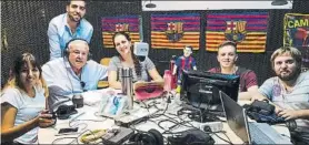  ?? FOTO: PB BUENOS AIRES ?? El equipo, en un programa reciente El ‘alma mater’ es Alberto Caloggero