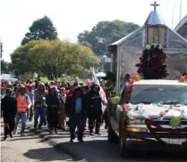  ?? Venegas / Ivan ?? Desde hace varias semanas y hasta después del 12 de diciembre, miles de peregrinos arribaran a la Basílica de Guadalupe.