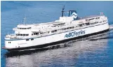  ??  ?? About 130 sailings will be added on Swartz BayTsawwas­sen route Dec. 21- Jan. 2.