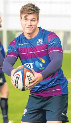  ?? Picture: SNS. ?? Huw Jones said Scotland have a new mindset.