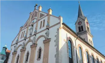  ?? FOTO: CG ?? Ein äußeres Zeichen dafür, wie sehr die Reformatio­n in Tuttlingen gewirkt hat: die Stadtkirch­e.