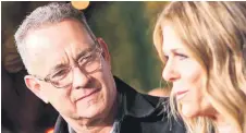  ?? — AFP file photo ?? Hanks (le ) and his wife Rita Wilson a end ‘JONI 75: A Birthday Celebratio­n’ Live at the Dorothy Chandler Pavilion in Los Angeles.