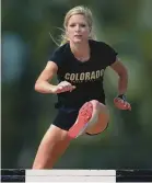  ??  ?? Emma Coburn is Colorado’s greatest female distance runner. Denver Post