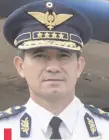  ?? ?? General del Aire Eladio Casimiro González Aguilar, excomandan­te de las Fuerzas Militares (FF.MM.). Pasó a retiro.
