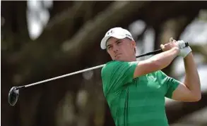  ?? Drew Hallowell / Getty Images ?? Jordan Spieth had a strong start at the World Golf Championsh­ips.