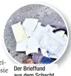  ??  ?? Der Brieffund aus dem Schacht