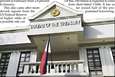  ?? ?? The facade of the Bureau of the Treasury building in Manila.