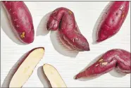  ?? TOM MCCORKLE FOR THE WASHINGTON POST/FOOD STYLING BY GINA NISTICO FOR THE WASHINGTON POST Japanese sweet potatoes ??