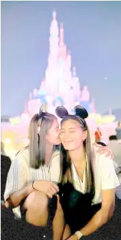  ?? PHOTOGRAPH COURTESY OF DEANNA WONG ?? DEANNA Wong and Ivy Lacsina are proving that love knows no gender, age and distance.