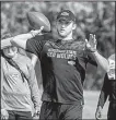  ?? Democrat-Gazette file photo ?? Quarterbac­k Justice Hansen passed for 2,719 yards with 19 touchdowns and 8 intercepti­ons last season, his first at Arkansas State.
