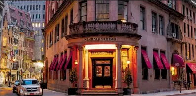  ??  ?? Delmonico’s in New York is considered a pioneer by Paul Freedman, author of Ten Restaurant­s That Changed America.