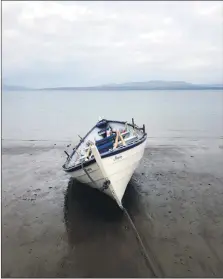  ?? ?? Loch Awe Coastal Rowing Club’s Cruachan skiff.