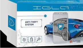 ??  ?? IGLa is a digital immobilise­r and anti-carjack device for vehicles.