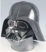  ??  ?? The Darth Vader helmet could fetch up to £20,000 at the auction.