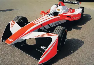  ??  ?? Mahindra’s Formula E team provides a test bed for the company to assess its electrific­ation technology.