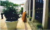 ?? AFP/File ?? A Muslim cleric leaves the Regent’s Park Mosque in London after attending a meeting called by the Muslim Council of Britain.