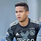  ??  ?? Promessa Justin Kluivert, 18 anni, attaccante esterno dell’Ajax. È figlio di Patrick, ex Ajax e Milan