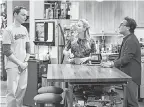  ??  ?? “The Big Bang Theory,” with Jim Parsons, left, Kaley Cuoco and Johnny Galecki, is avaiable on HBO Max. CBS
