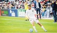  ?? COURTESY ?? Inter Miami CF midfielder Rodolfo Pizarro scored the team’s first goal against DC United on March 7.