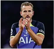  ?? ?? PROLIFIC: Harry Kane applauds the Spurs fans