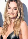  ??  ?? Actress Margot Robbie