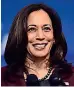  ??  ?? US Vice Presidente­lect Kamala Harris