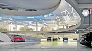  ?? BERREL BERREL KRÄUTLER ARCHITEKTE­N ?? Die Kosten für den Komplex werden auf 50 bis 70 Mio. Fr. geschätzt.
Video: Sehen Sie, wie sich die Verantwort­lichen den Swiss E-mobility Hub vorstellen auf 20min.ch