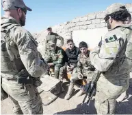  ?? RYAN REMIORZ / THE CANADIAN PRESS FILES ?? Canadian special forces soldiers had been assisting Kurdish Peshmerga in northern Iraq.