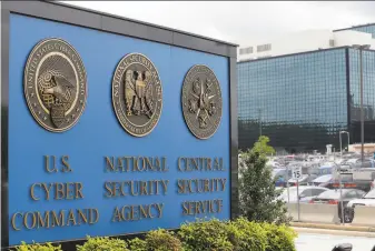  ?? Patrick Semansky / Associated Press 2013 ?? Top officials at the National Security Agency in Fort Meade, Md., point to Russia as planning the largest hack ever of U. S. government agencies. Secretary of State Mike Pompeo agreed.