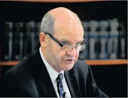  ??  ?? Forensic investigat­or, Paul O’Sullivan made allegation­s of high-level corruption in the National Prosecutin­g Authority.