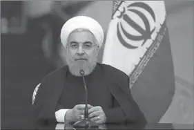  ??  ?? De Iraanse president Hassan Rohani. (Foto: Time)