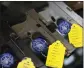  ?? RACHEL WISNIEWSKI THE NEW YORK TIMES ?? Handguns are displayed for sale at a gun shop in Philadelph­ia last month.