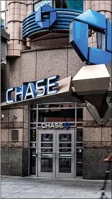  ?? ?? BENEFITS: Chase is US’S biggest bank