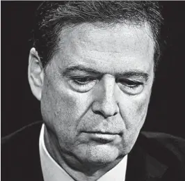  ?? MATT MCCLAIN/THE WASHINGTON POST ?? Republican James Comey was nominated in 2013 as FBI chief, the bureau’s seventh leader.