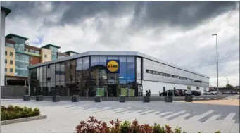  ?? Stock Image ?? Lidl’s flagship outlet in Kerry located at Edward St in Tralee.