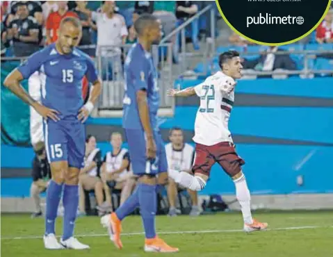  ?? | AP ?? Uriel Antuna llegó a cuatro goles en la Copa Oro.