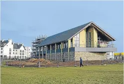  ?? Picture: Kim Cessford. ?? Ogilvie constructe­d a large extension to the golf centre at Carnoustie.