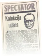  ??  ?? Ive Mihovilovi­ć pisao je svoju slavnu kolumnu Spectator pune 26 godine, a uz Večernjak je novinarski vezan i njegov sin Maroje, autor ove knjige