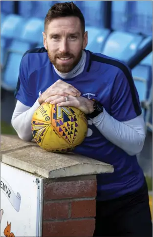  ??  ?? While Killie could go top of the table again with victory over Dundee today, Kirk Broadfoot remains realistic