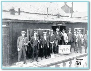  ??  ?? Jarrow AFC, 1929