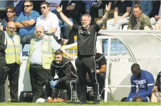  ??  ?? In the hot seat: Craig Hignett is in his second spell as first-team manager at Hartlepool United