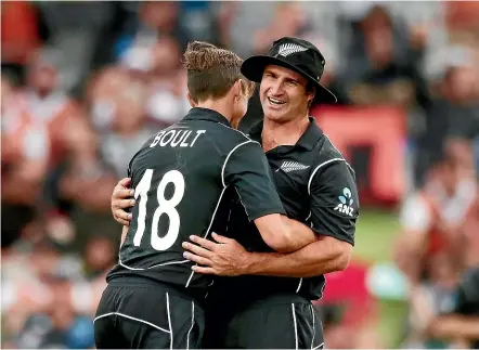 ?? GETTY IMAGES ?? Gary Stead has given a strong hint Colin de Grandhomme is not under pressure for his World Cup squad.