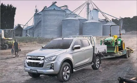  ??  ?? CHANGES: Extra variants, more equipment and new entry-level engine lead Isuzu’s D-max range.