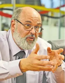  ?? ?? Pat Poitevin, experto en combate a delitos financiero­s.