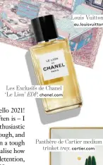  ??  ?? Les Exclusifs de Chanel ‘Le Lion’ EDP. chanel.com